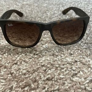 Ray Ban “Justin” sunglasses. Tortoise shell